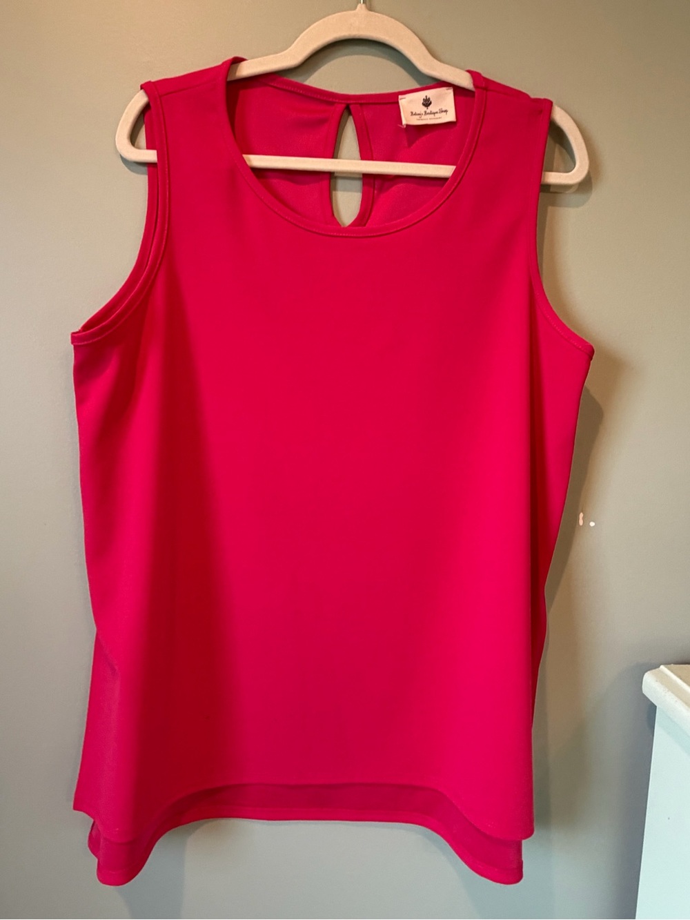 Betsey’s Boutique Sleeveless Shell Top - Pink
